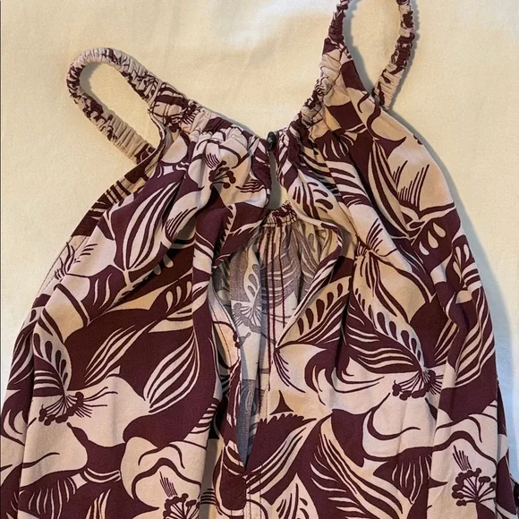 GAP Floral Halter Romper Size Large - Picture 9 of 9